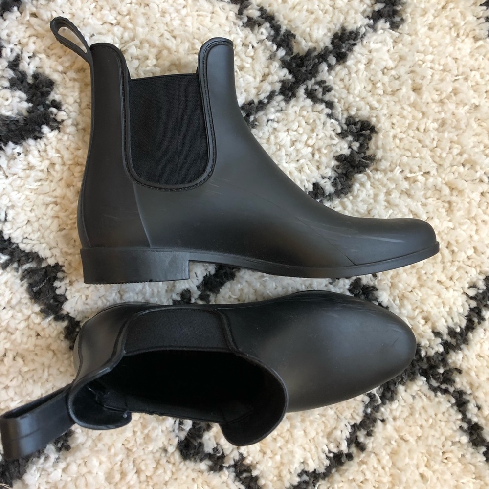 Rubber Chelsea Boots